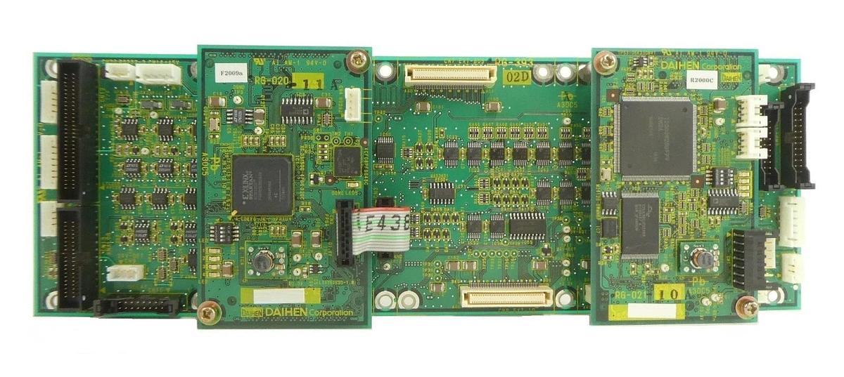 Used Daihen RG-39302D CPU BUS PCB RG-020-11 RG-021-10 Working Surplus
