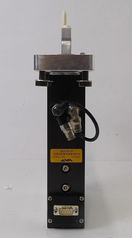 Used VAT 0210X-BA24-BLN4 High Vacuum Pneumatic Slit Valve Working
