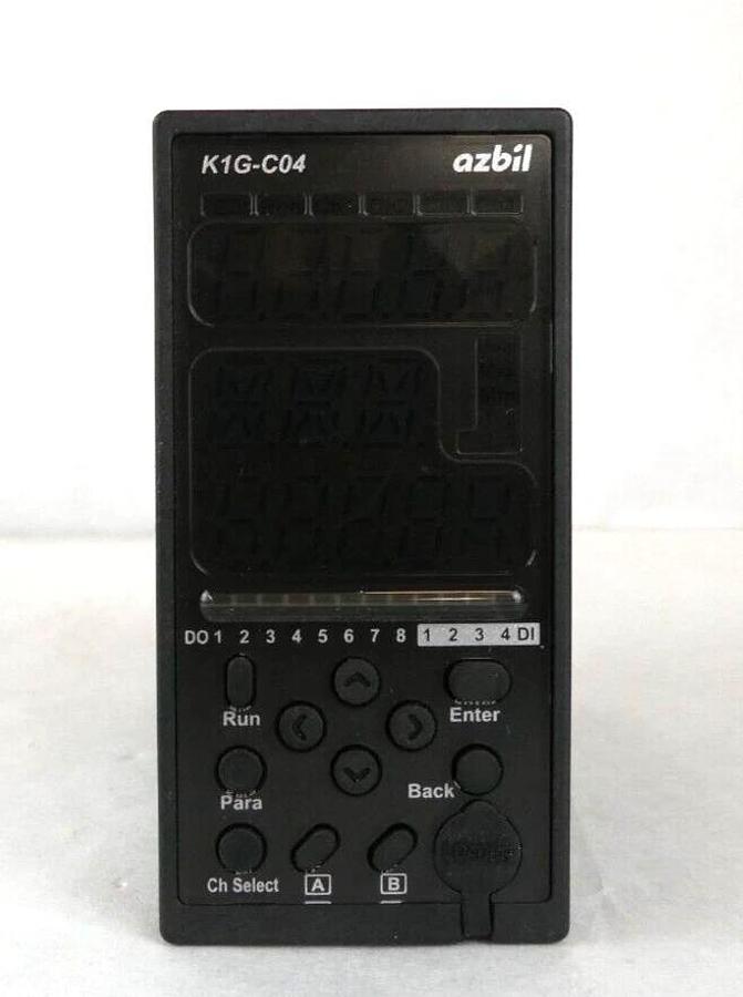 Used Azbil K1G-C04 Measurement Sensor Controller Reseller Lot of 8 Working Surplus
