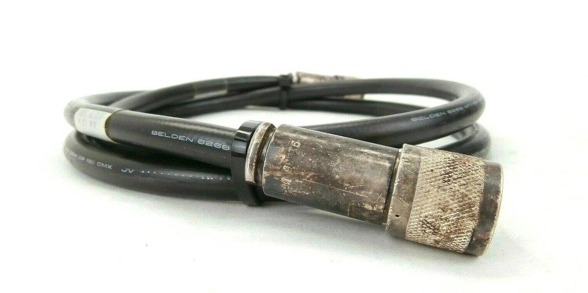 Used Lam Research 853-707093-001 RF Cable 4.5 Foot FPD Continuum Working Spare