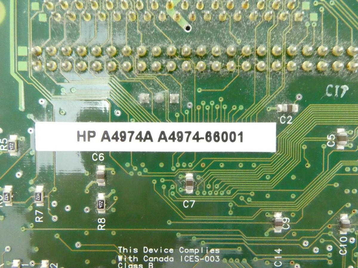 Used HP Hewlett-Packard A4974-66001 LSI LOGIC A4974A PCB Card JEOL JWS-2000 Working