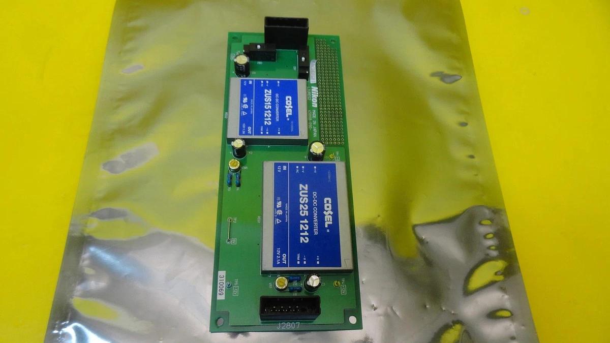 Used Nikon 4S008-090 DC-DC Converter Board PCB LIUREG2 Nikon NSR-S204B System Used