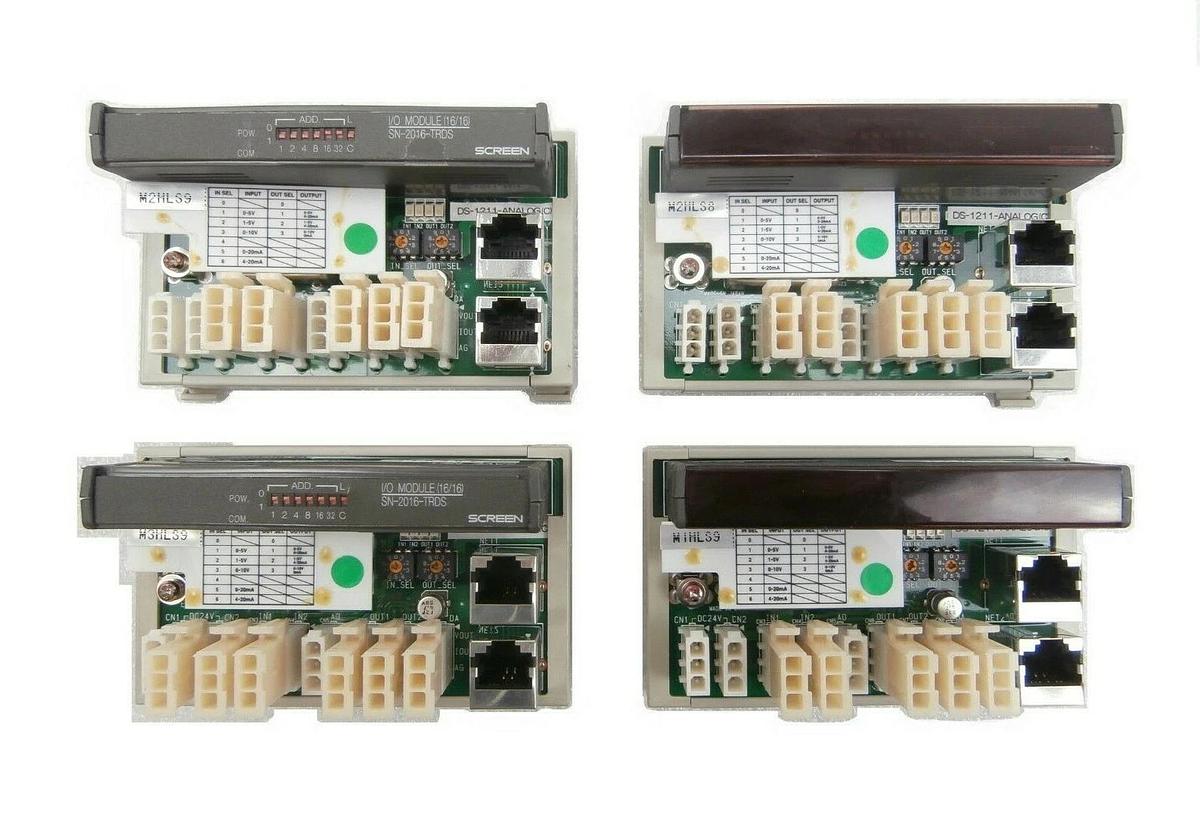 Used DNS Dainippon Screen DS-1211-ANALOG(C) I/O PCB SN-2016-TRDS Reseller Lot of 4