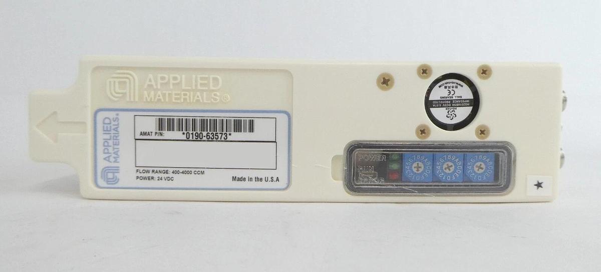 Used AMAT Applied Materials 0190-63573 Flow Controller 400-4000 CCM Lot of 2 Working