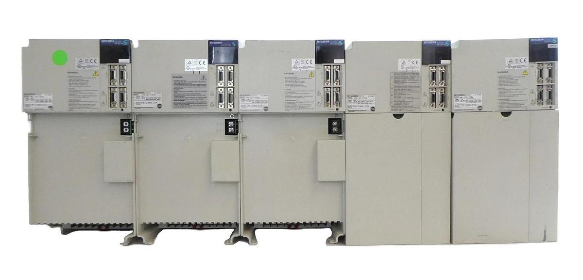 Used Mitsubishi MR-J2S-700A AC Servo Driver MELSERVO Reseller Lot of 5 Working Spare