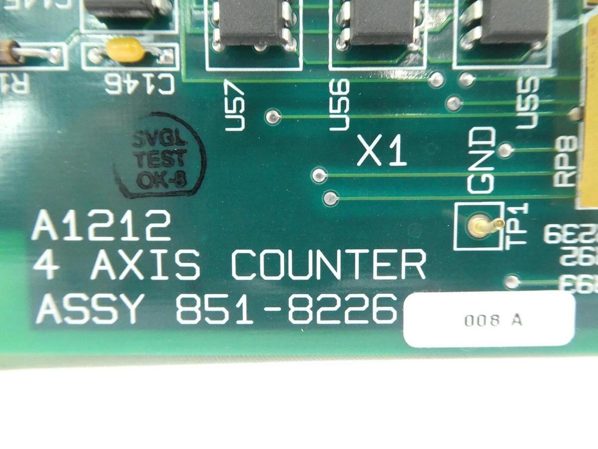 Used ASML 851-8226-008A 4 Axis Counter PCB Card A1212 4 AXIS COUNTER Working Spare