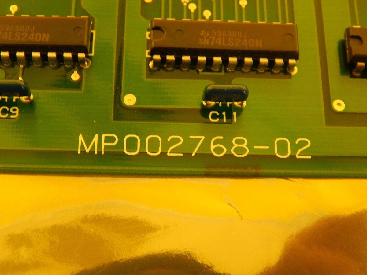 Used JEOL MP002768-02 HT VAC ITF PB Interface Board PCB Card EM-2010F Working