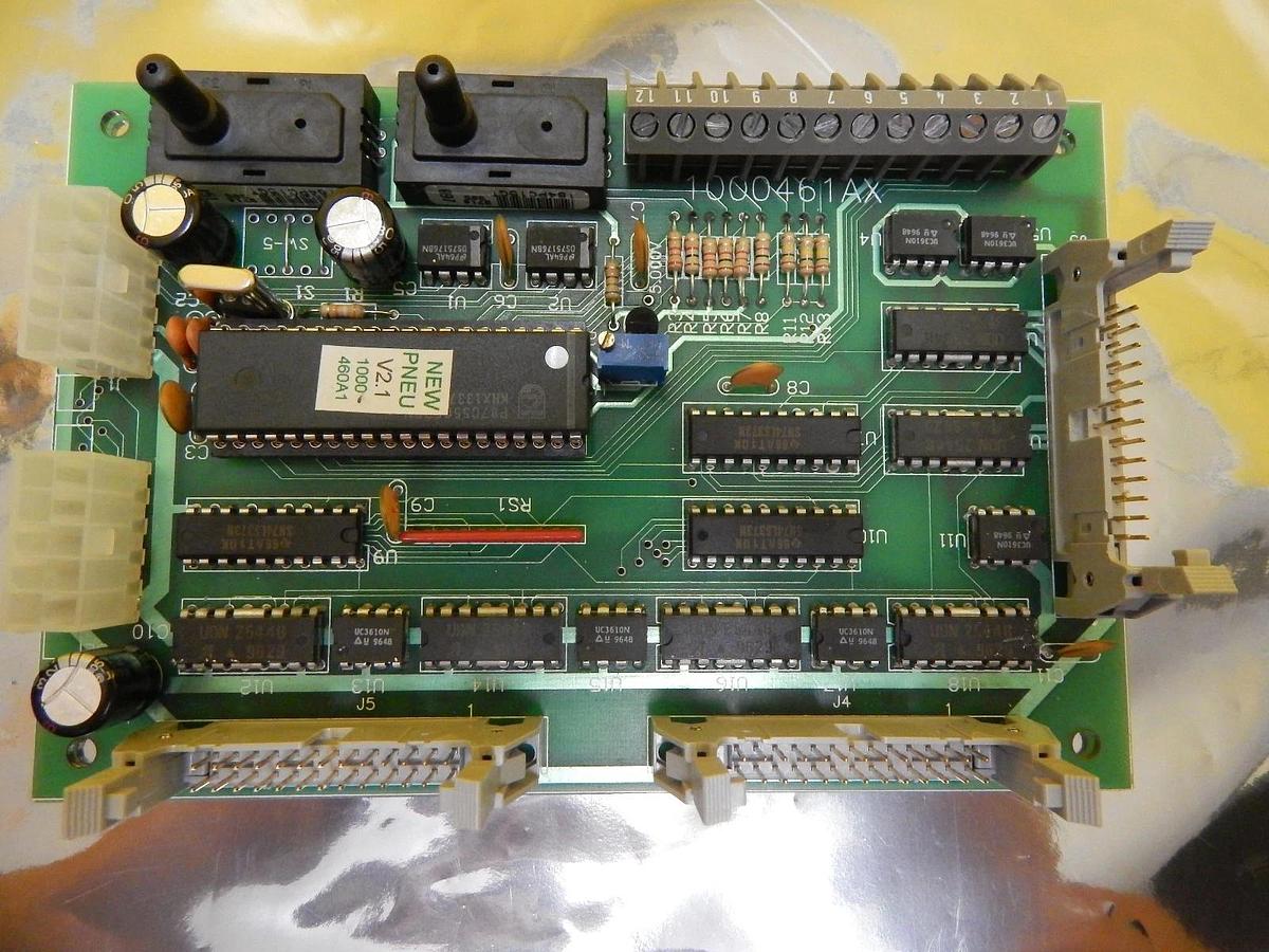 Used SSEC Solid State Equipment 1000461AX Pneumatic Control PCB 1000-462A1 Working
