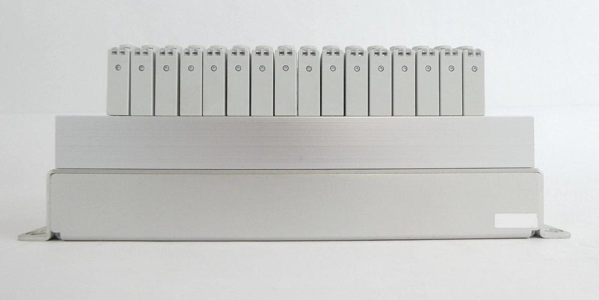 Used Festo VTUG-16K-EC-INT-CS 16-Port Pneumatic Manifold Reseller Lot of 2 Working