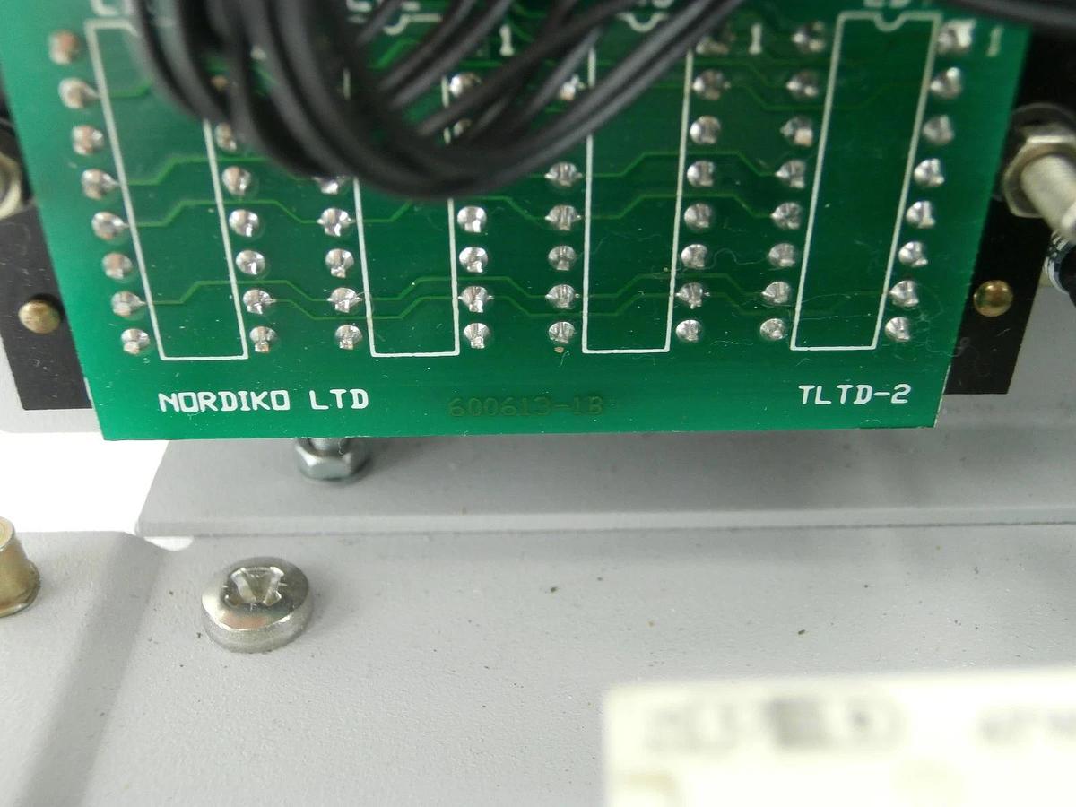 Used Nordiko Watchdog Module N600613EE 9550 Shield Metal Film PVD System Used Working