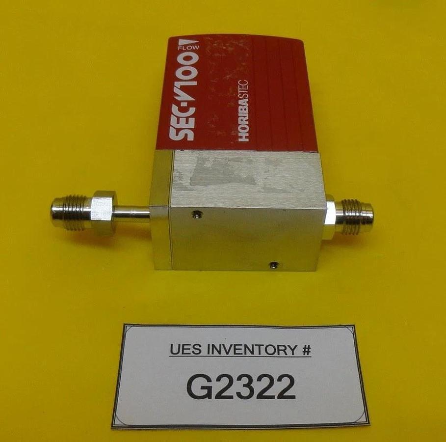 Used Horiba STEC SEC-V110DM Mass Flow Controller MFC SEC-V100 2 SLM N2 Used Working
