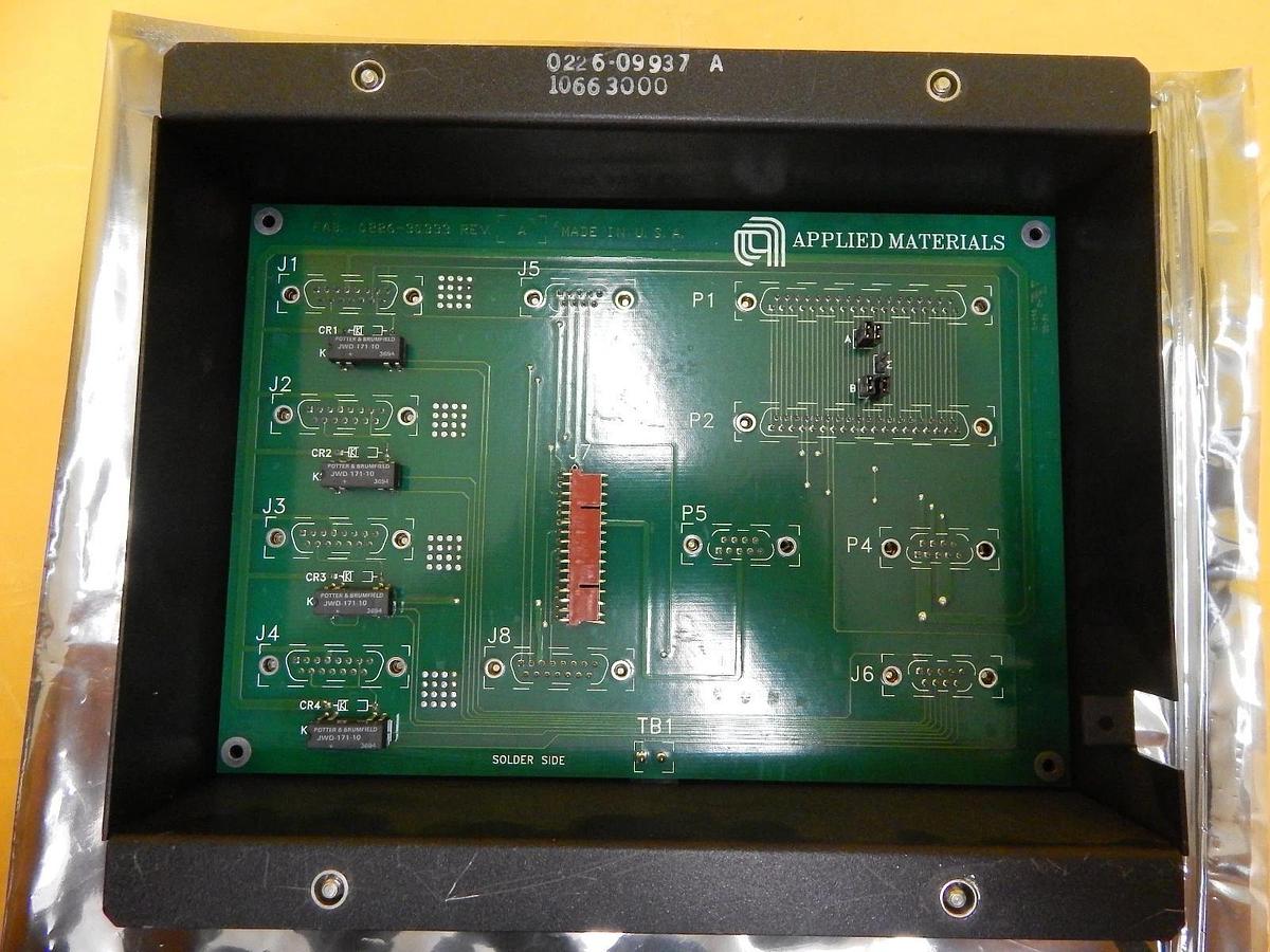 Used AMAT Applied Materials 0226-30332 Modified N2-DRYVAC Distribution Board PCB Used