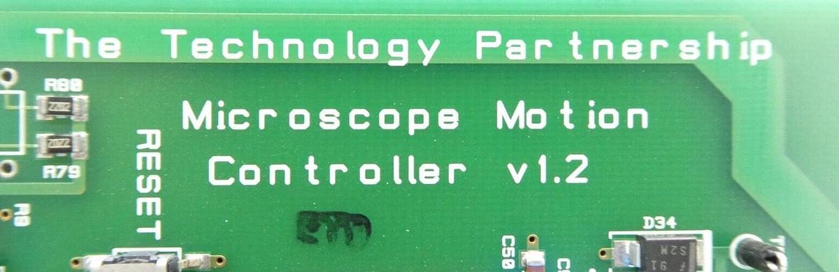 Used The Technology Partnership Microscope Motion Controller PCB Working Surplus