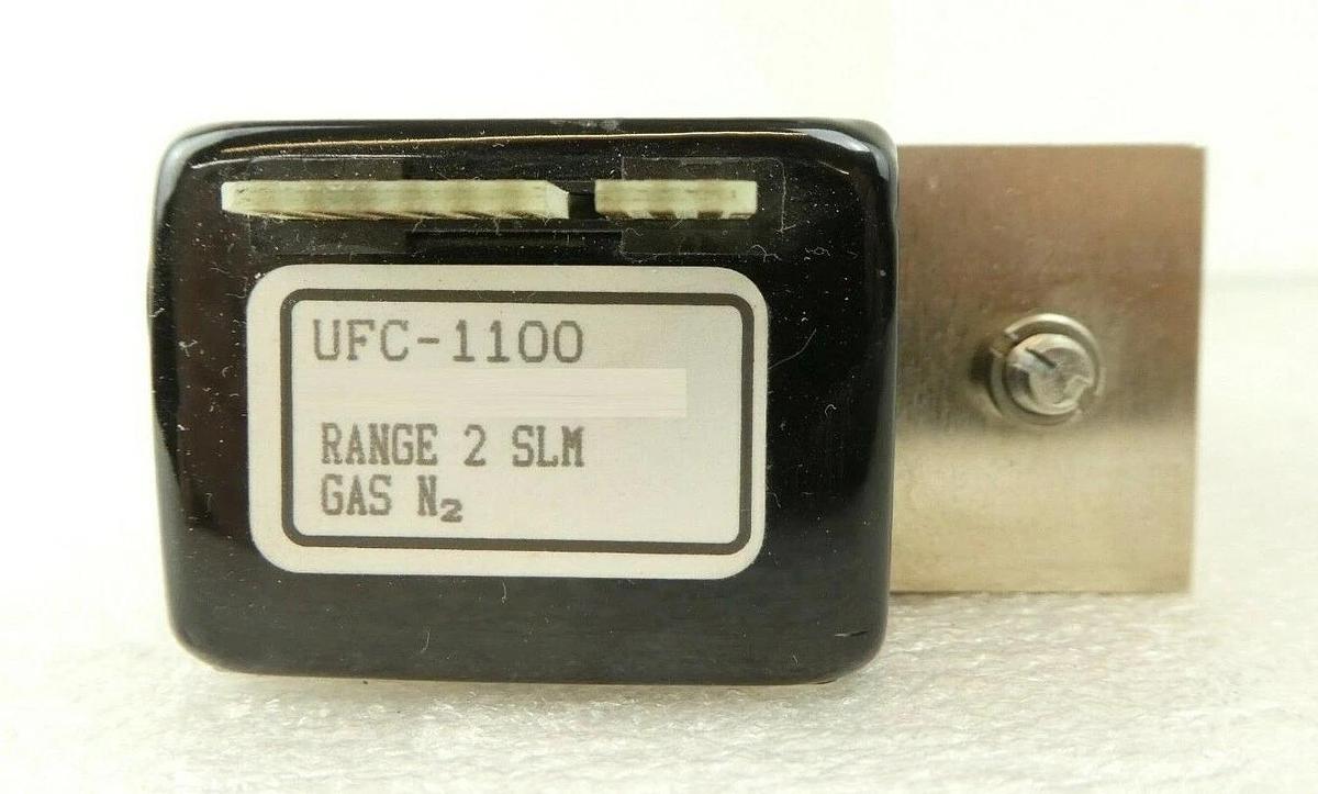 Used UNIT Instruments UFC-1100 Mass Flow Controller MFC 2 SLM N2 AMAT Working Surplus