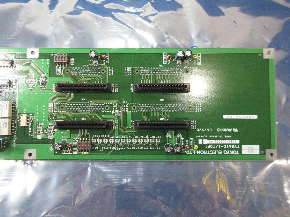 Used TEL Tokyo Electron 3D81-000102-V1 PCB TYB16C-1/TOP1 3D08-000063-11 Used