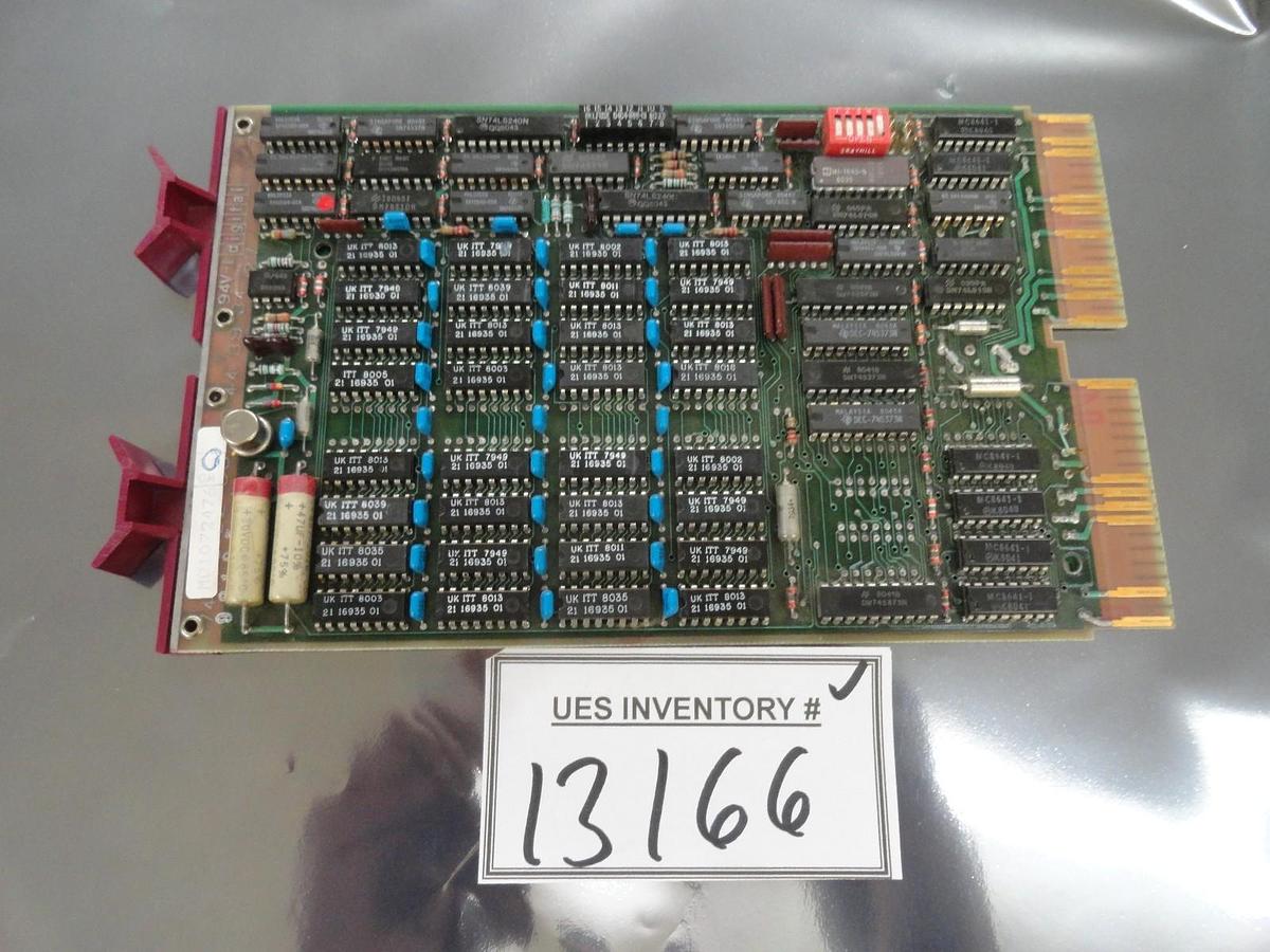 Used Digital Electronics 5013128DP1 32k 18 Bit MOS MEM PCB Card M8044 Used Working