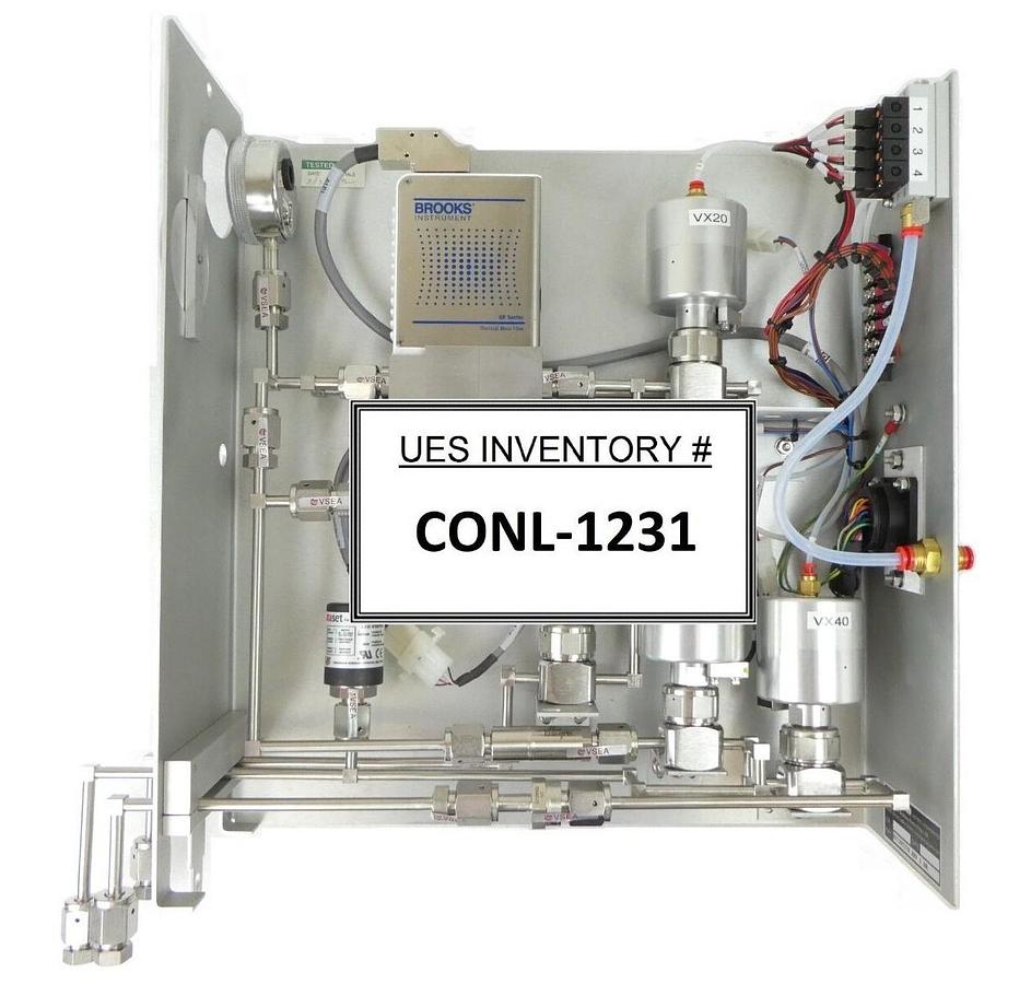 Used Varian Semiconductor Equipment E11307270 Gas Panel Assembly VSEA Working Surplus