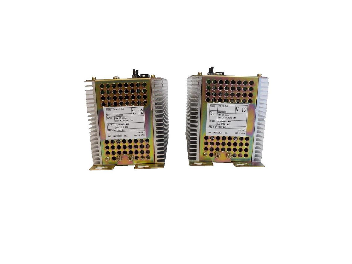 Used RKC Instrument CVM-10-3*A Power Supply Reseller Lot of 2 Working Surplus