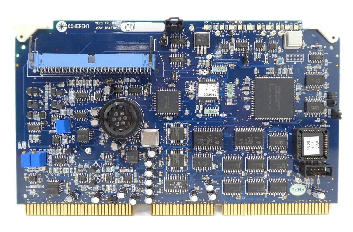 Used Coherent 1164578 VERDI CPU Board PCB Card Working Surplus