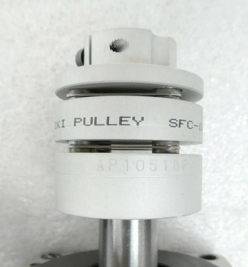Used Yaskawa Electric SGMJV-02AAA21 AC Servo Motor Rudolph F30 No Connector Working