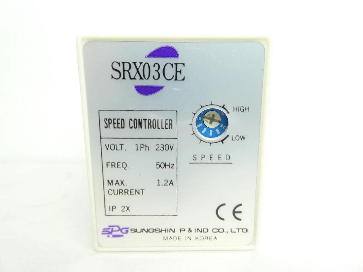 Used Sungshin SRX Speed Controller SRX02CE SRX03CE Reseller Lot of 8 Used Working