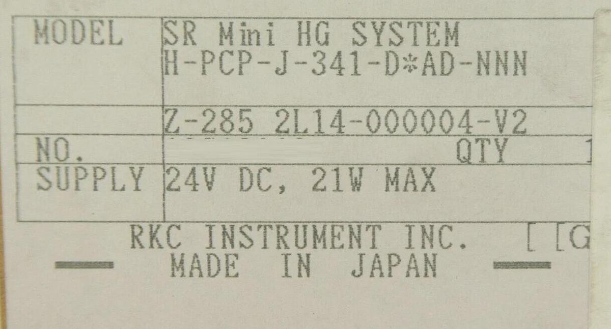 RKC H-PCP-J-341-D*AD-NNN Temperature Controller TEL 2L14-000004-V2 Lot of 9 New