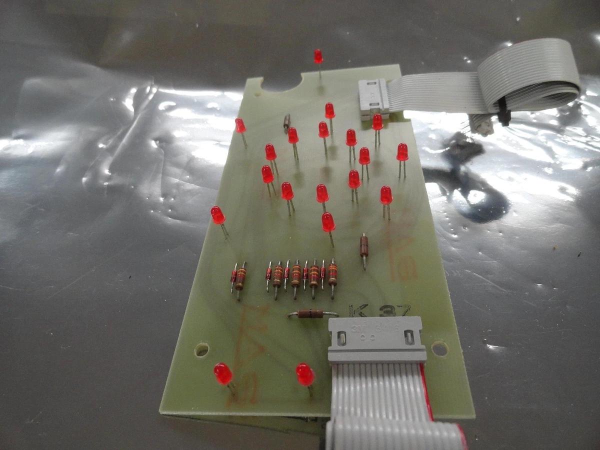 Used Balzers BG 542 233 T Shutter Control Display PCB Board BG 542 236 Used Working