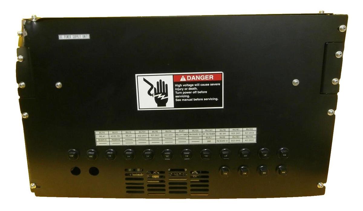 Used Hitachi UNIT1 DC Power Supply M-712E Etcher System Damaged Case Untested As-Is
