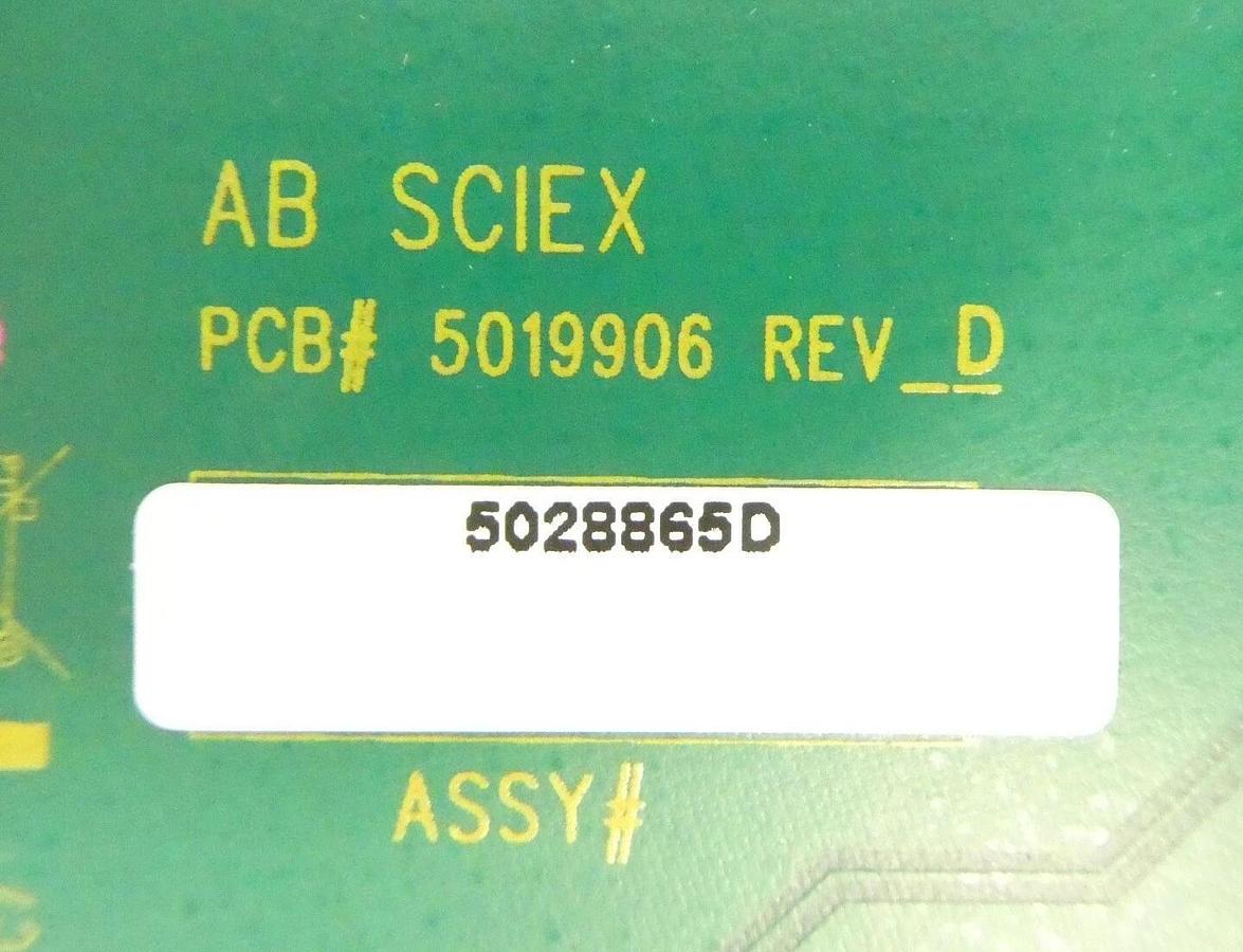 Used AB Sciex 50199906 Control Interface PCB API 4000 LC/MS/MS Working Surplus