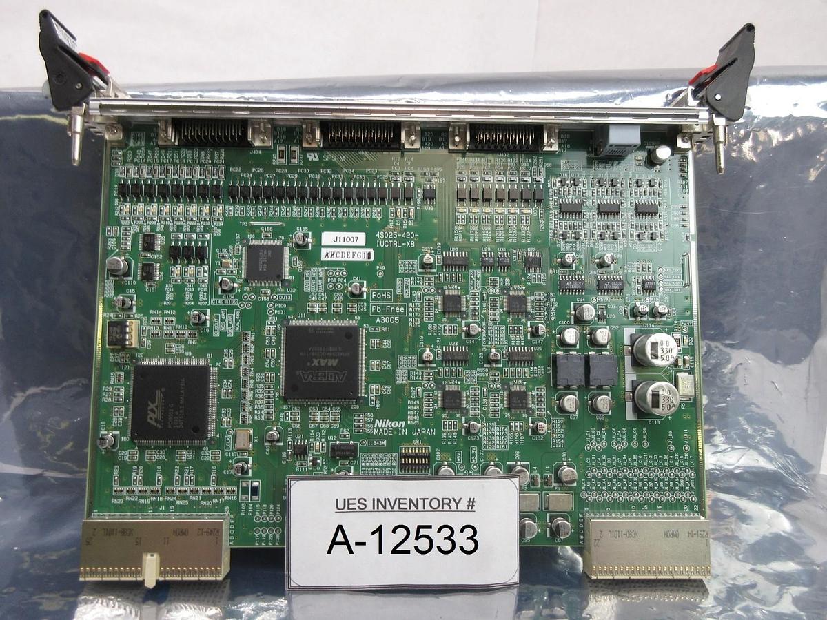 Used Nikon 4S025-420 Control PCB Card IUCTRL-X8 NSR-S620D ArF Immersion Used Working