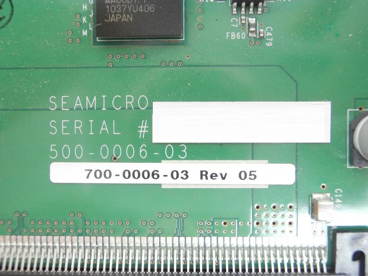 Used SeaMicro 700-0006-03 Interface Connector Board PCB 500-0006-03 SM10000 Working