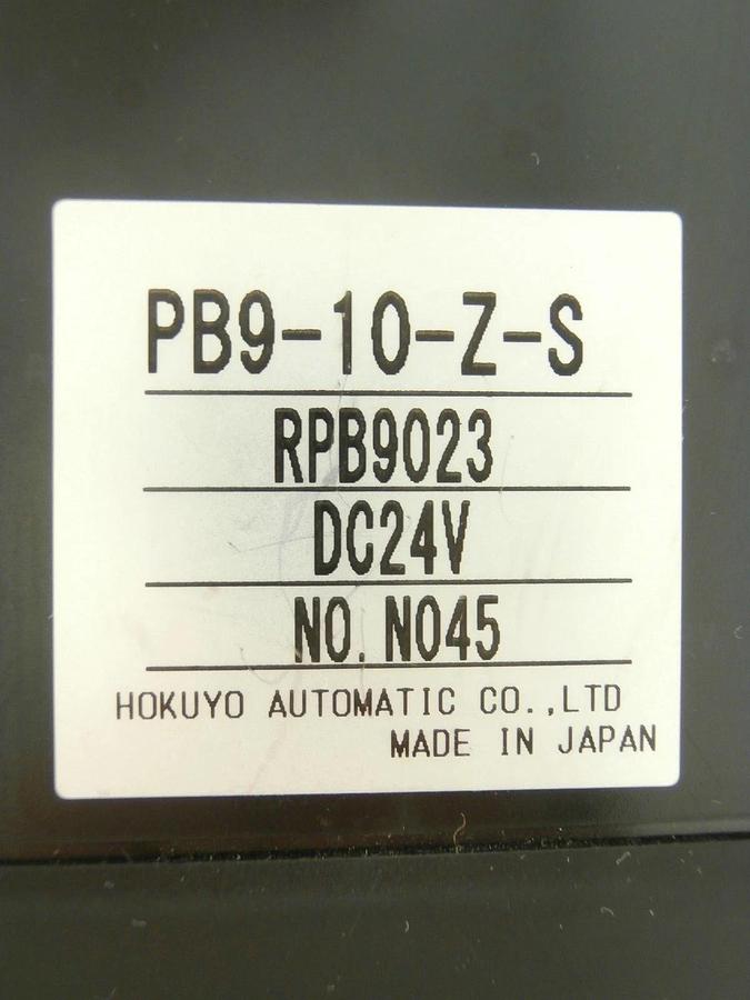 Used Hokuyo Automatic PB9-10-Z-S Optical Transmission RPB9023 Shinko VHT5-1-1 Used