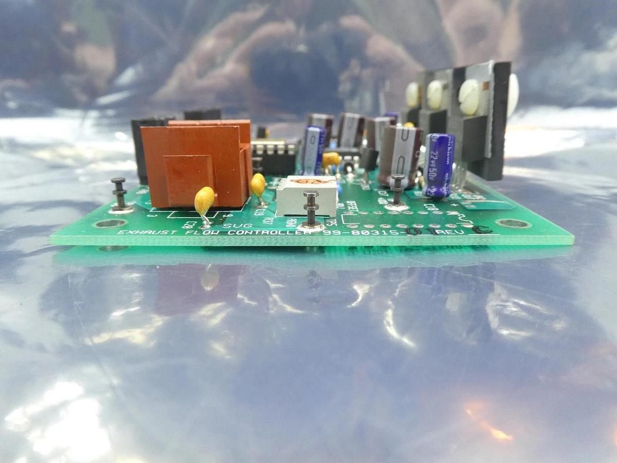 Used SVG Silicon Valley Group 99-80315-01 Exhaust Flow Controller PCB Rev. C Working