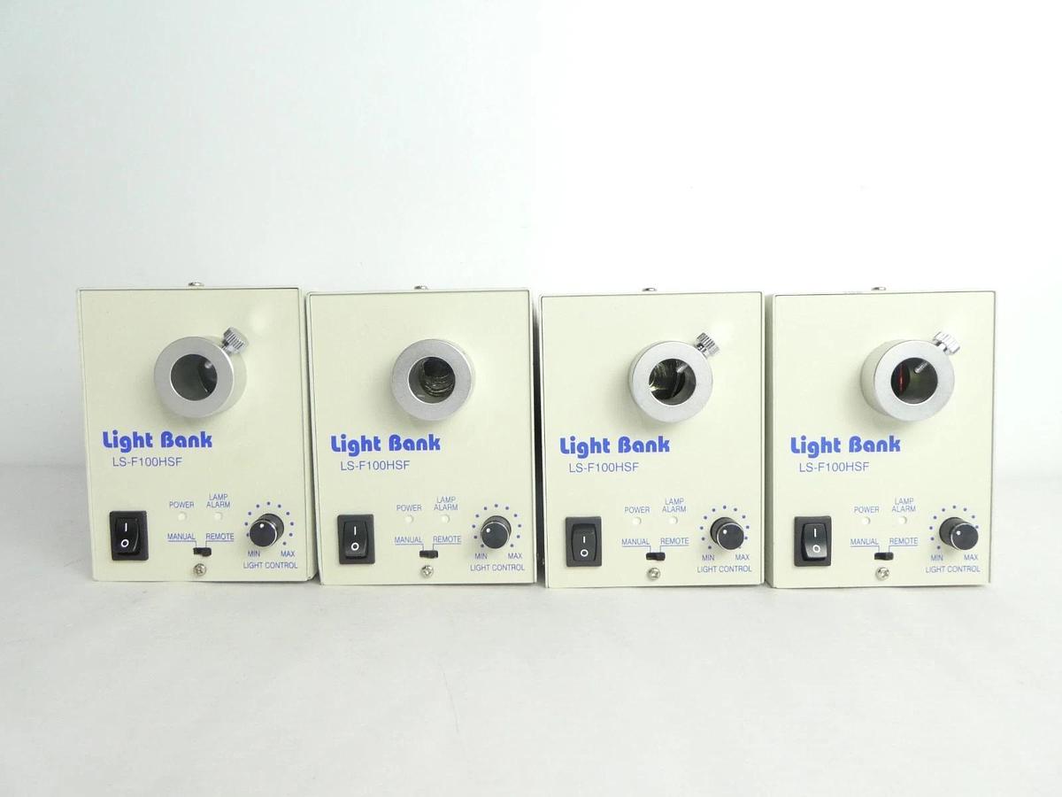 Used Light Bank LS-F100HSF Light Source Reseller Lot of 4 Used Working
