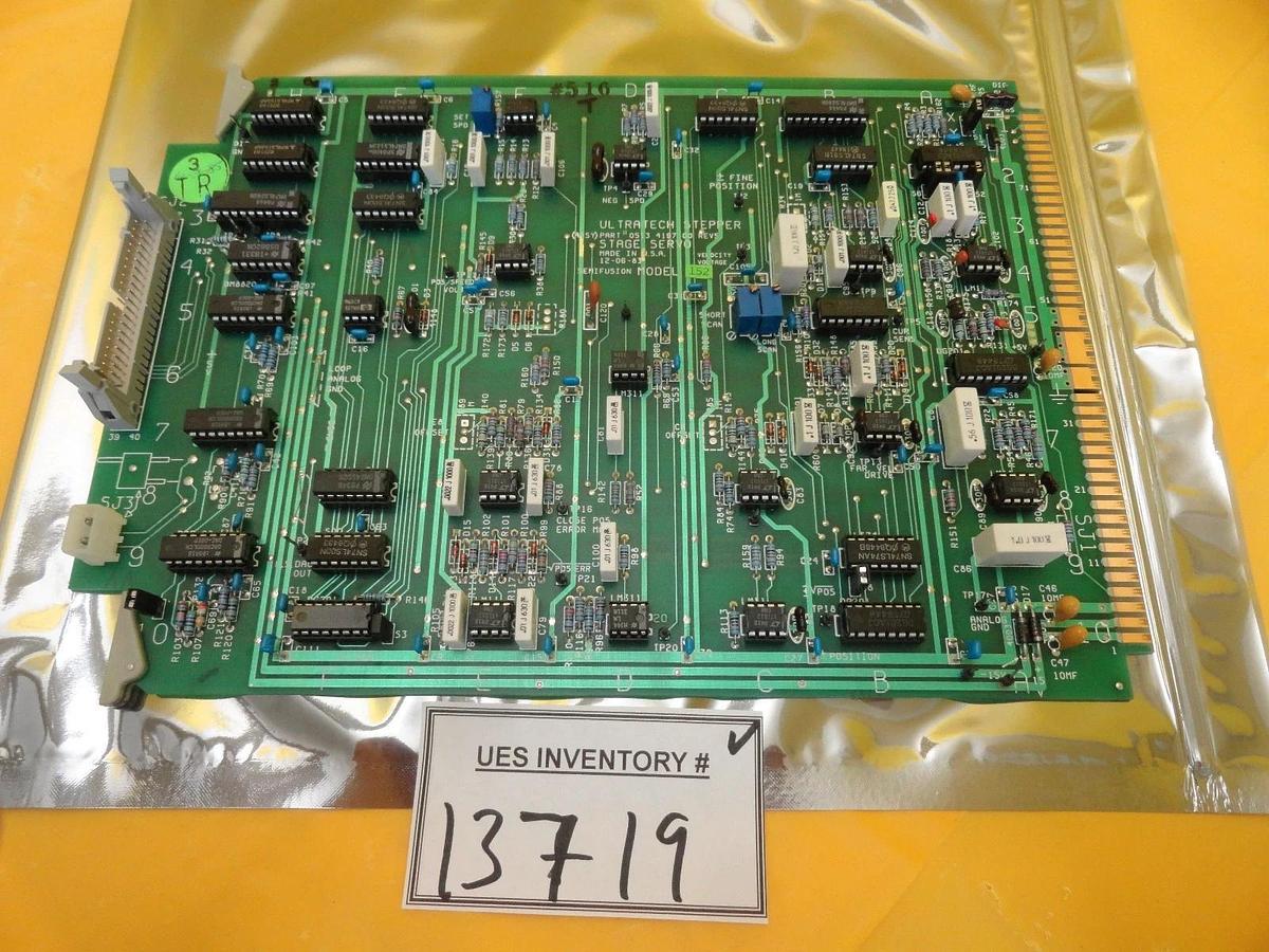 Used Ultratech Stepper 0513 4197 00 Servo Stage PCB Card Semifusion Model 152 Used