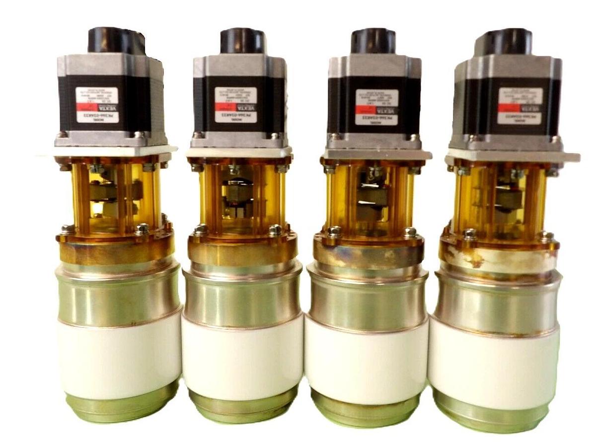 Used Meiden SCV-103. 3C82HEW-CD Variable Vacuum Capacitor PK266-02AR22 Lot of 4