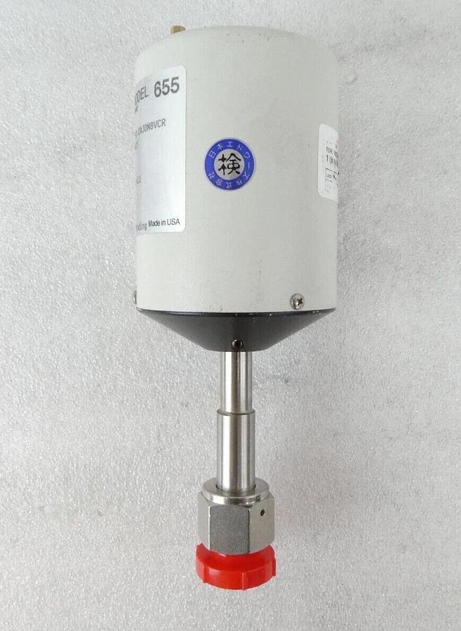 Used Edwards W655-31-611 Barocel Pressure Sensor 100 Torr Tested Working Surplus