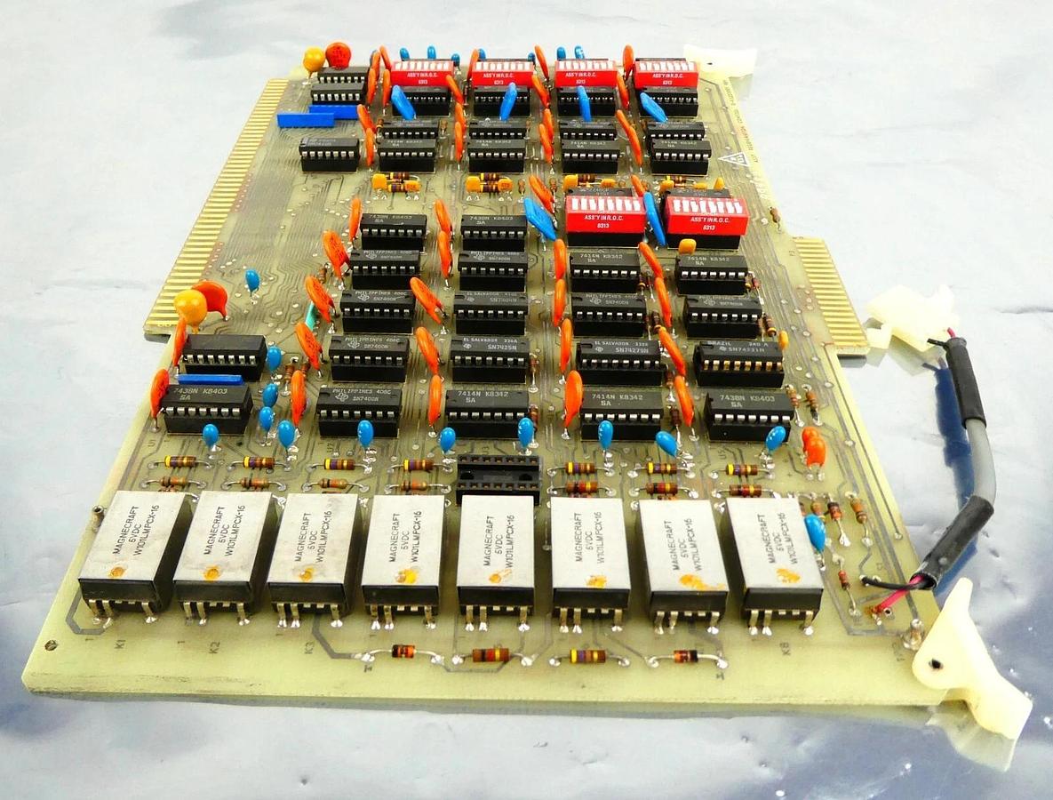 Used Varian Semiconductor VSEA D-F3221001 Regeneration Control PCB Card Rev. D Spare