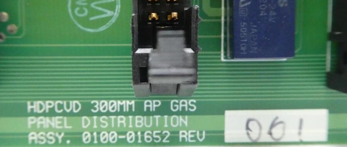Used AMAT Applied Materials 0100-01652 300mm AP Gas Panel Distribution PCB Lot of 3