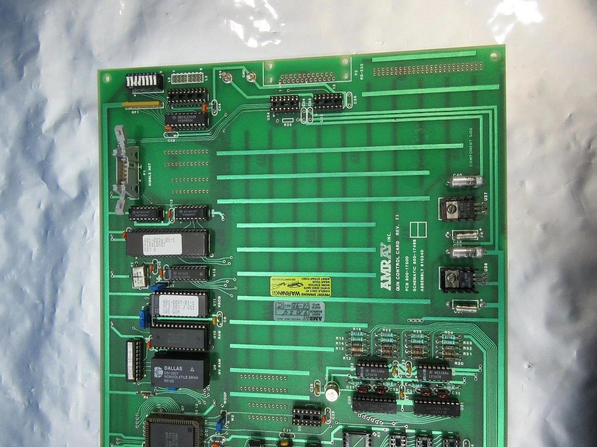 Used Amray 91024 Gun Control Card PCB 800-1750D Rev. E2 Used Working