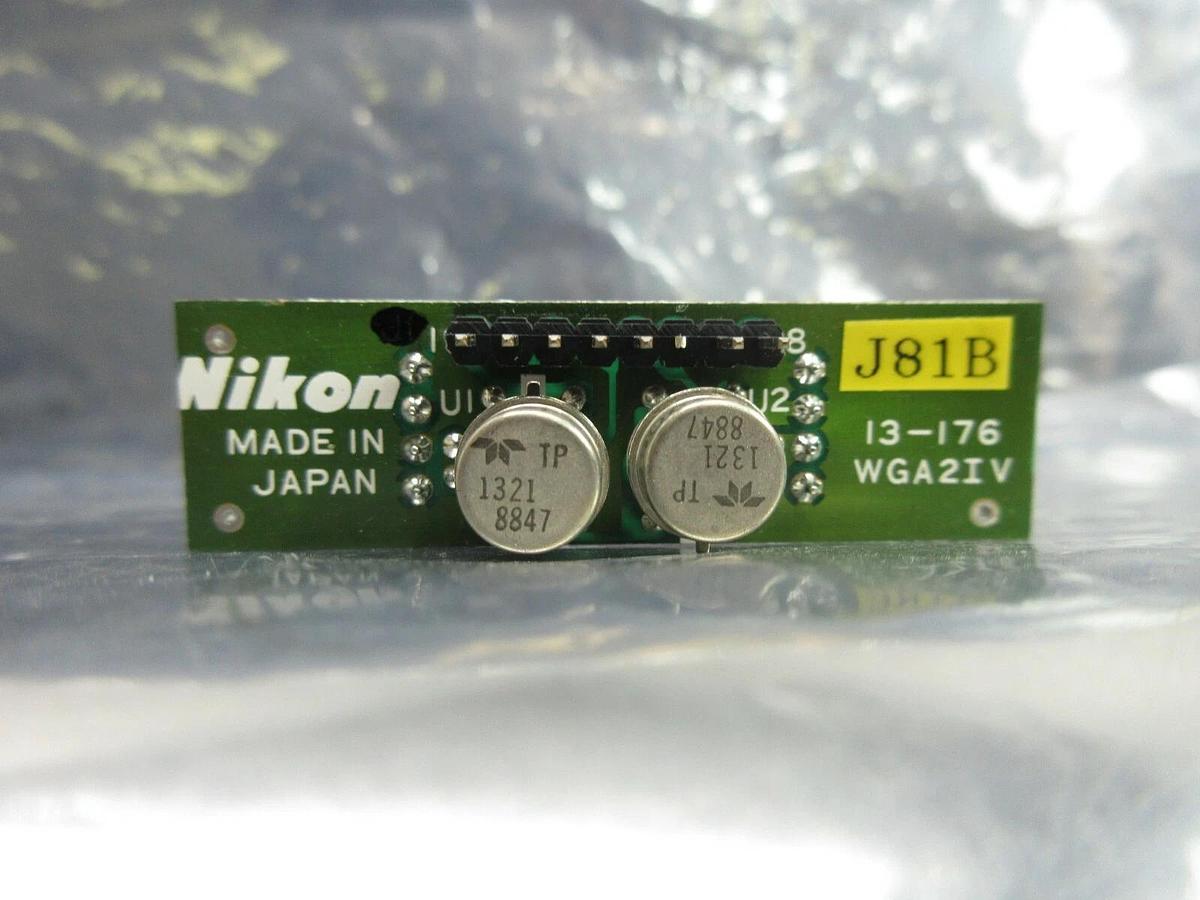 Used Nikon 13-176 Interface Board PCB WGA2IV NSR-1755G7A Step-and-Repeat G-Line Used