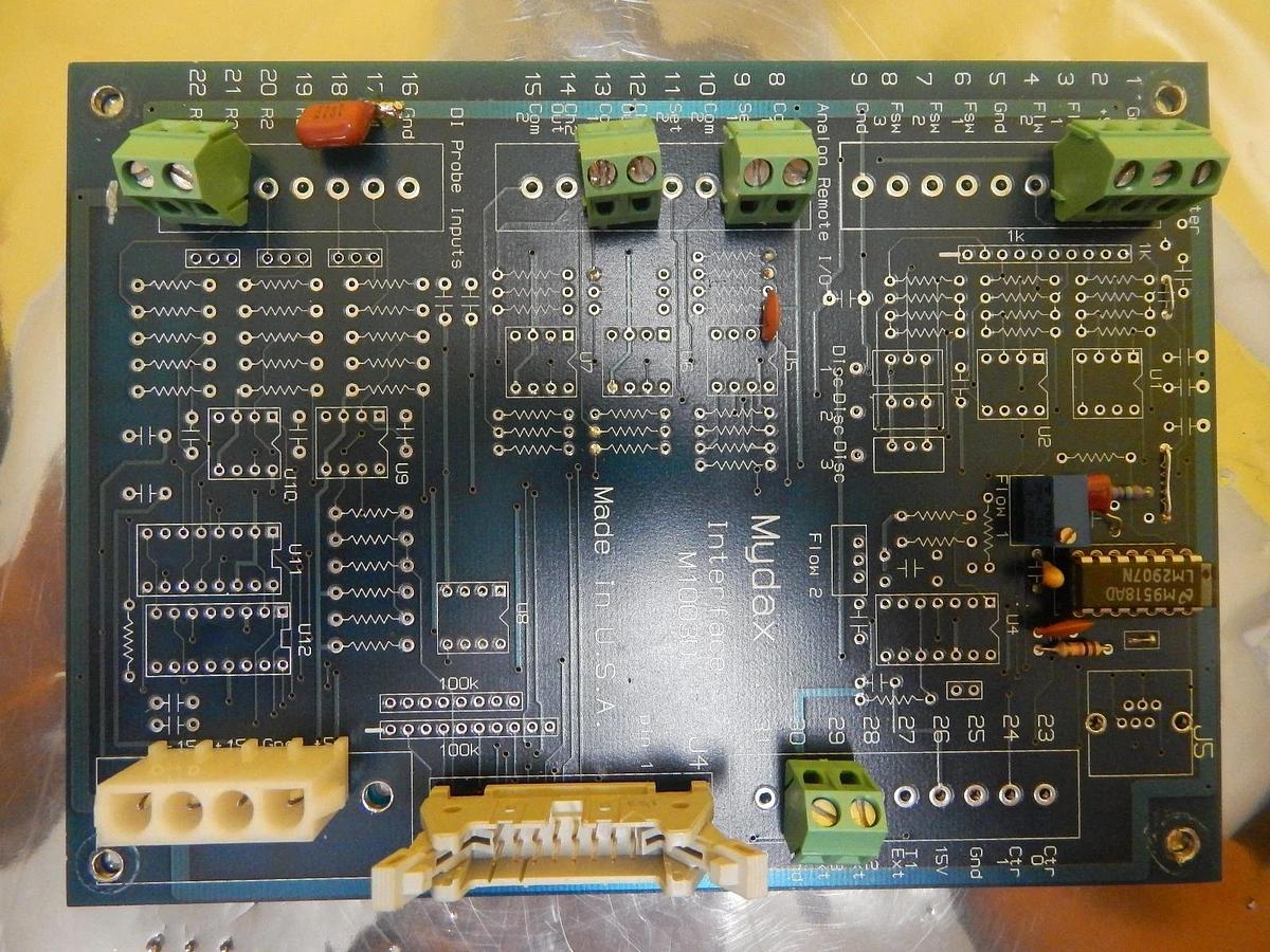 Used Mydax M1003D I/O Interface Board PCB Chiller 1M9W-T Used Working