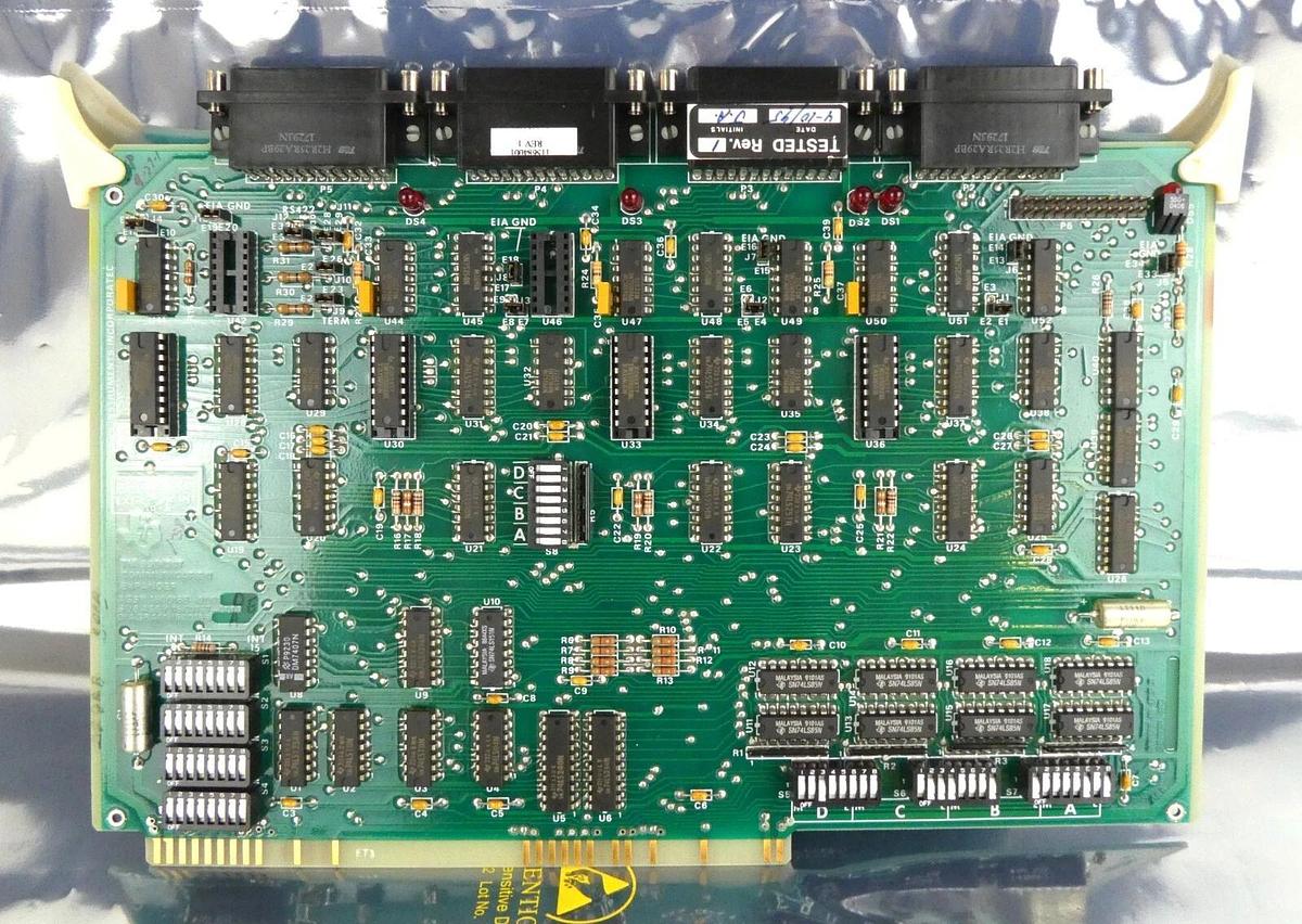 Used Texas Instruments 1600168-0001 Communcation Expander PCB Card 115684001 Working