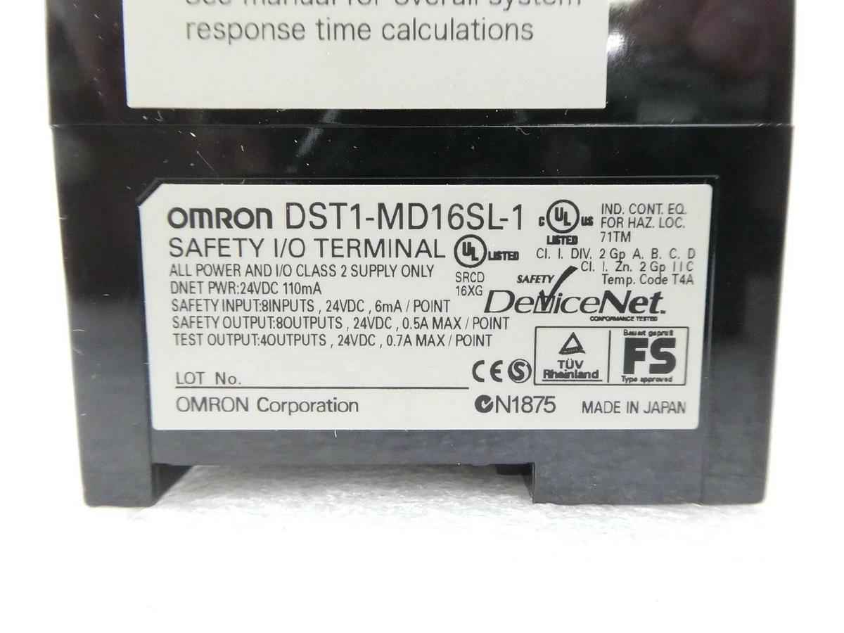 Used Rudolph F30 Safety Controller & Terminal Set of 3 NE1A-SCPU01-V1 DST1 Working