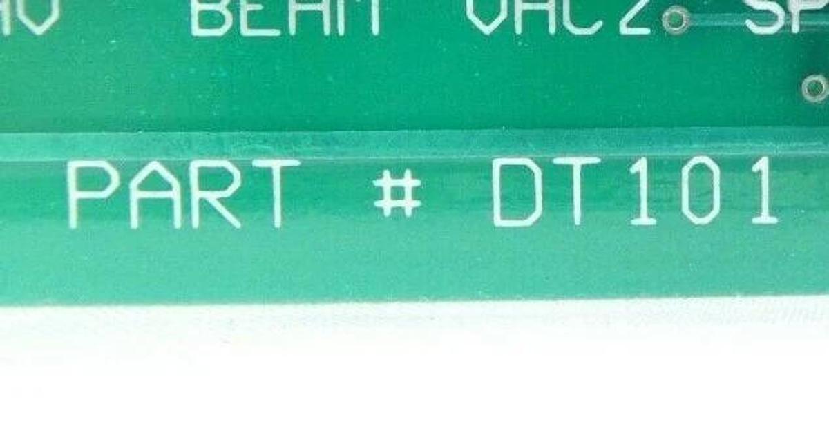 Used Varian Semiconductor VSEA DT101 CF System Interconnect PCB 350D Implanter Spare