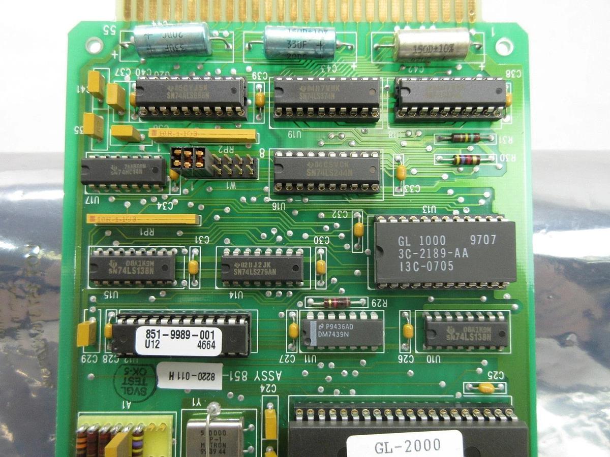 Used SVG Silicon Valley Group 851-8220-011 Processor PCB Card Rev. H ASML 90S Used