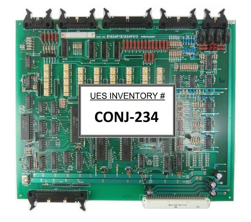 Used Osacom E1534F Interface PCB Varian Semiconductor VSEA V82-810021 Working Surplus