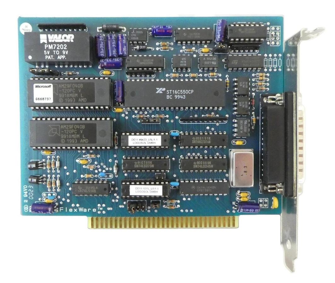 Used Genmark 9507 Robot Interface PCB Card FlexWare DE/RS-11-1112 Logosol Working