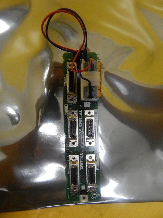 Used Mitsubishi Q173DV PLC SSCNET Channel Distribution PCB TEL PR300Z Used Working