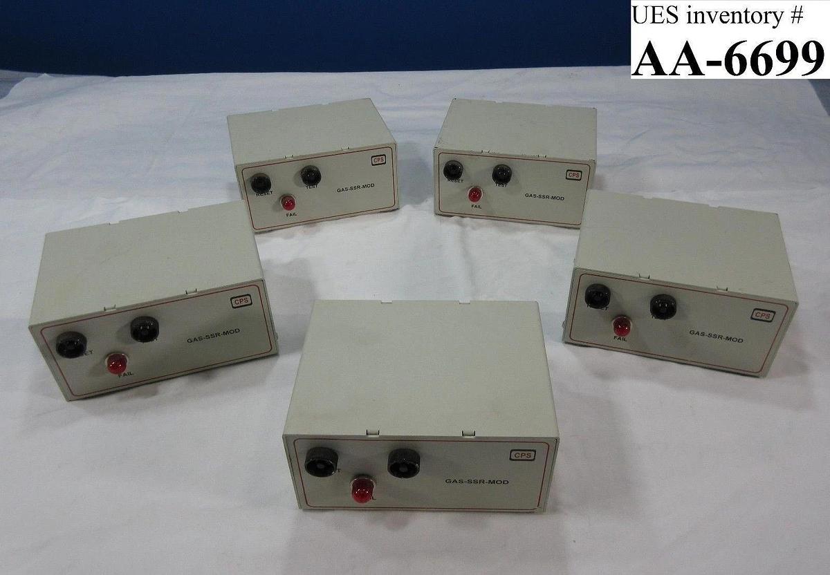Used CPS CPS-SSR-GAS-FSM Test Module Reseller Lot of 5 Used Working